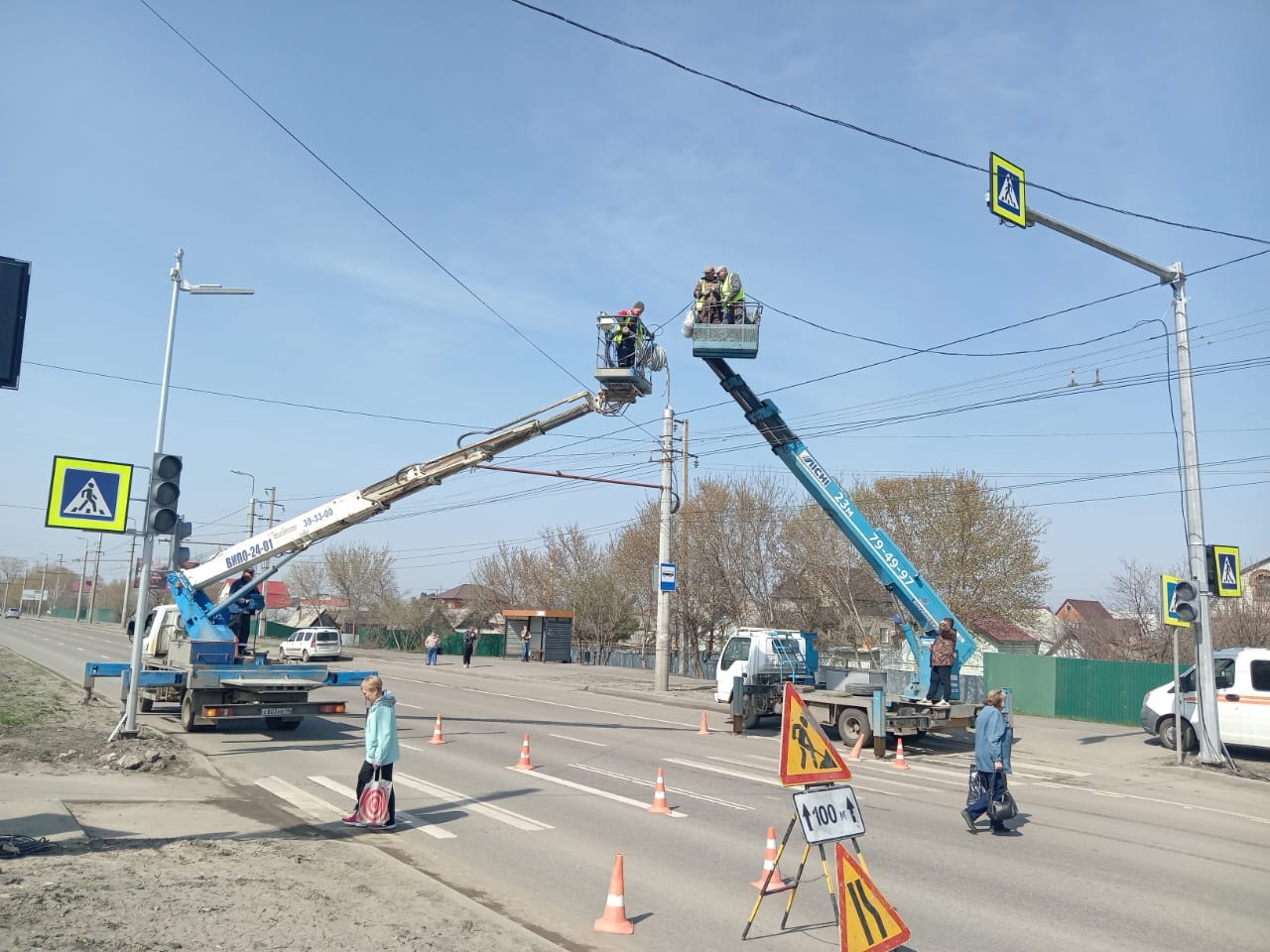 В Пензе на улице Чаадаева появятся новые светофоры